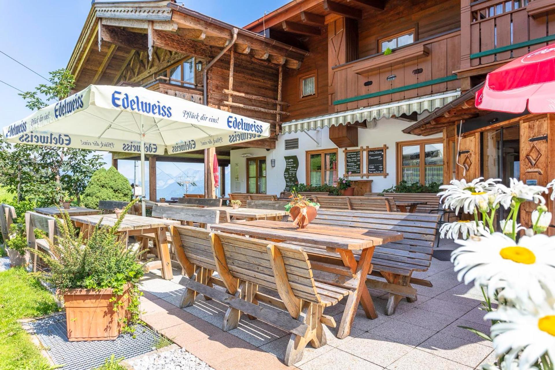 Berggasthof Christernreith Maria Alm am Steinernen Meer Bagian luar foto