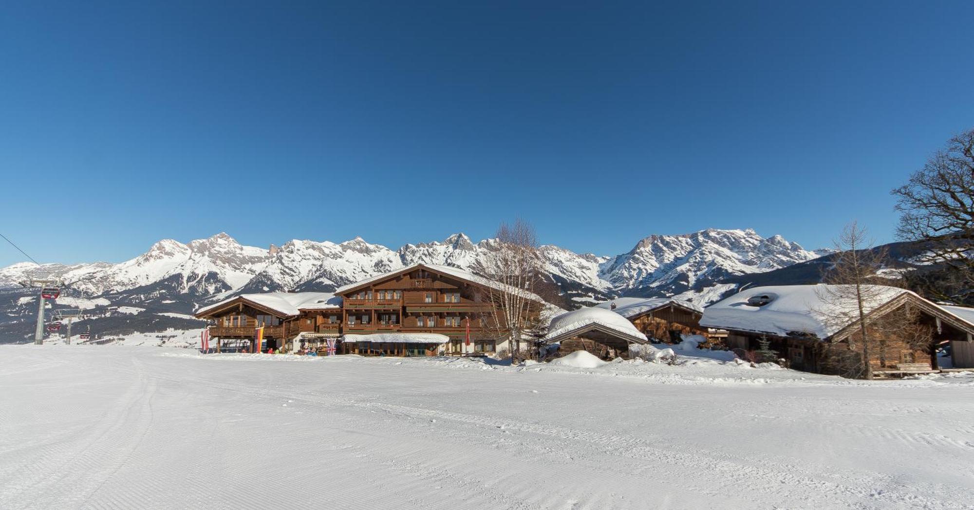 Berggasthof Christernreith Maria Alm am Steinernen Meer Bagian luar foto
