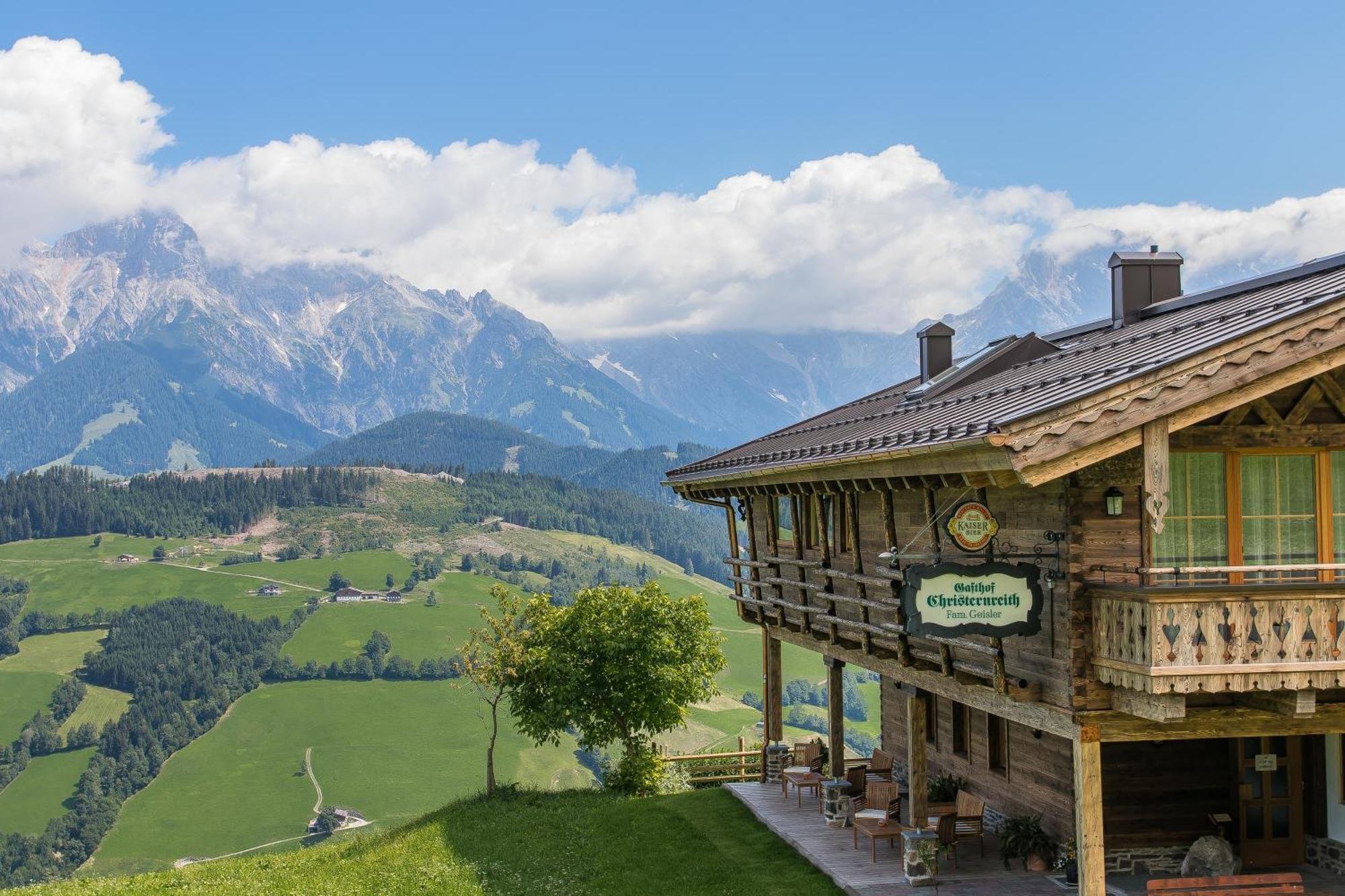 Berggasthof Christernreith Maria Alm am Steinernen Meer Bagian luar foto